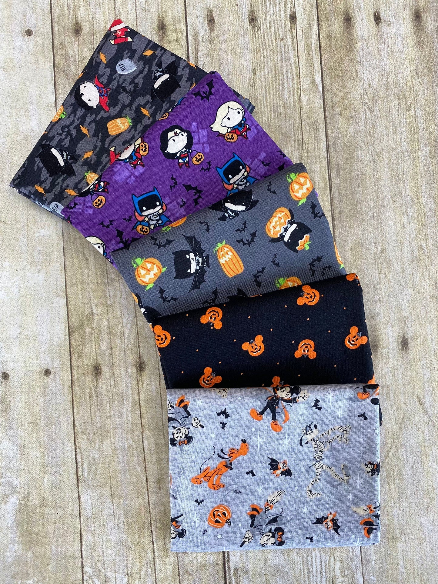 Character Halloween 2 Licensed Kawaii Purple 23421118-3 Cotton Woven Fabric