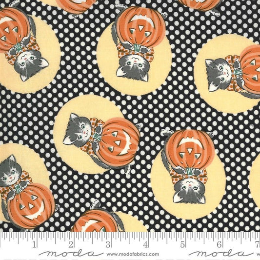 Kitty Corn by Urban Chiks 31171-17 Midnight Cotton Woven Fabric