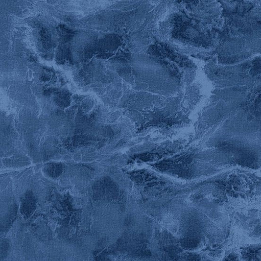 Quartz Navy A-9795-B Cotton Woven Fabric