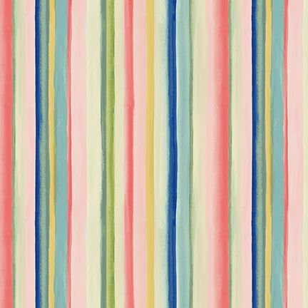 Dream Catcher by Jane Alison Watercolor Stripe 9748-48 Cotton Woven Fabric