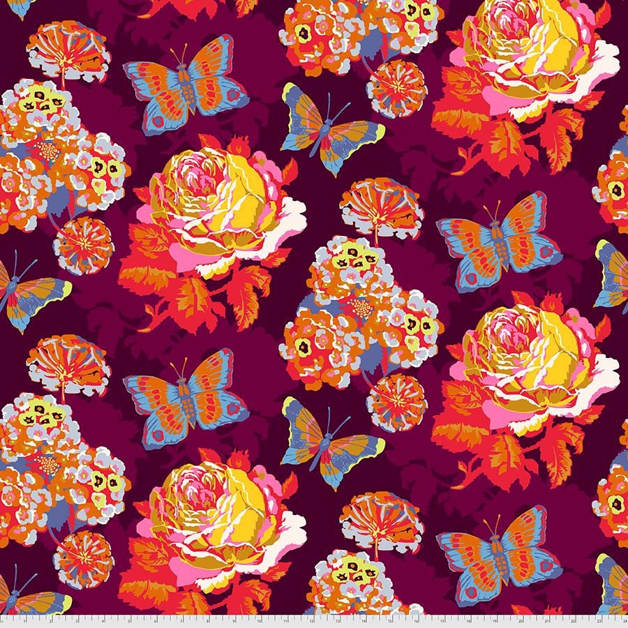 Love Always, AM by Anna Maria Horner Clippings Lush PWAH038.LUSH Cotton Woven Fabric