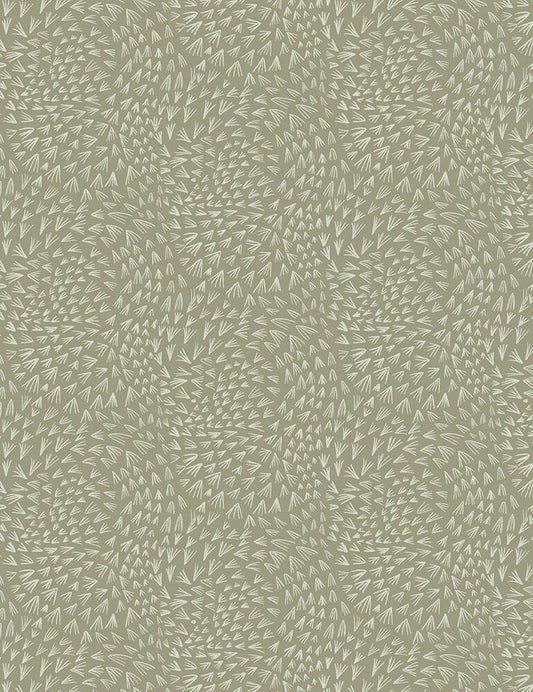 Mushroom City by Rae Ritchie Spores Laurel STELLA-DRR1933-LAUREL Cotton Woven Fabric