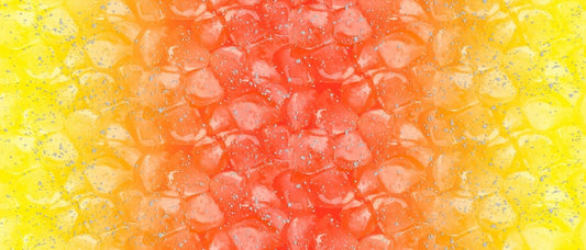 Mixology with Silver Glitter Ice Orange/Yellow Glitter 18024-MLT Cotton Woven Fabric