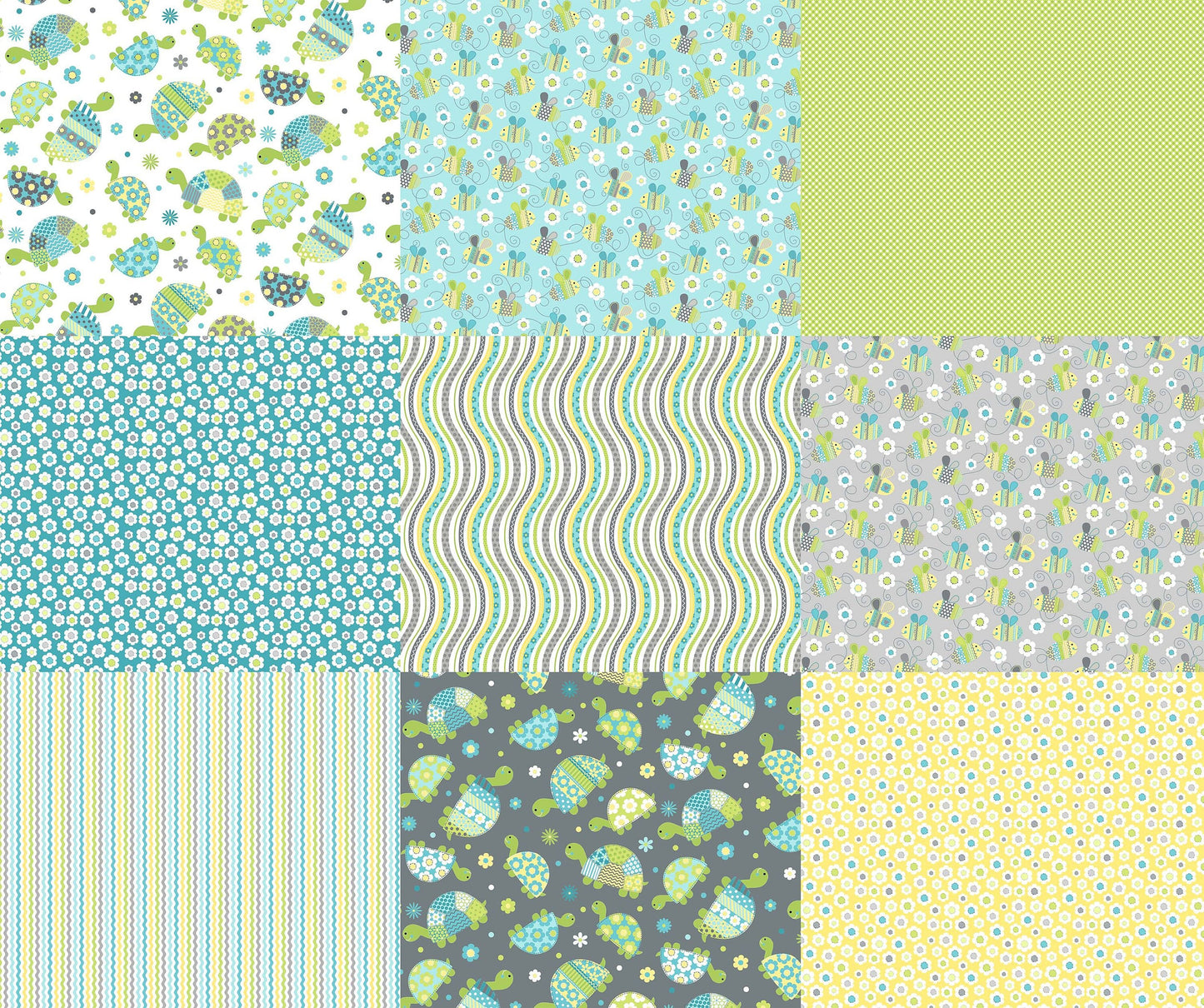 Itsy Bitsy Project Panel by Deborah Edwards 36" Panel Bundle of Love DP24261-1 Cotton Woven Panel