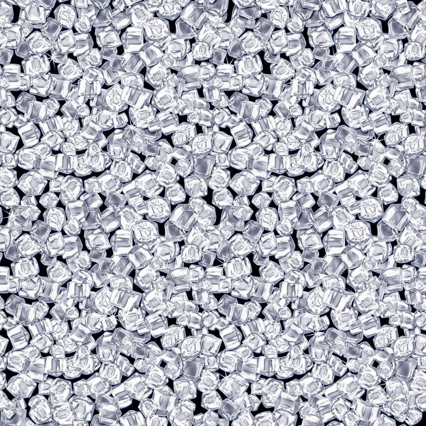 On Tap by Dan Morris Ice Cubes Dark 28425J Cotton Woven Fabric