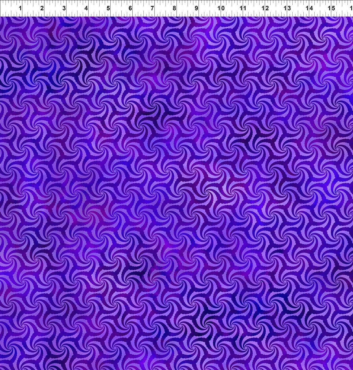 Elysian by Jason Yenter Twist Purple 4jyn-3 Cotton Woven Fabric