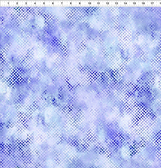 Elysian by Jason Yenter Lattice Purple 8jyn-3 Cotton Woven Fabric