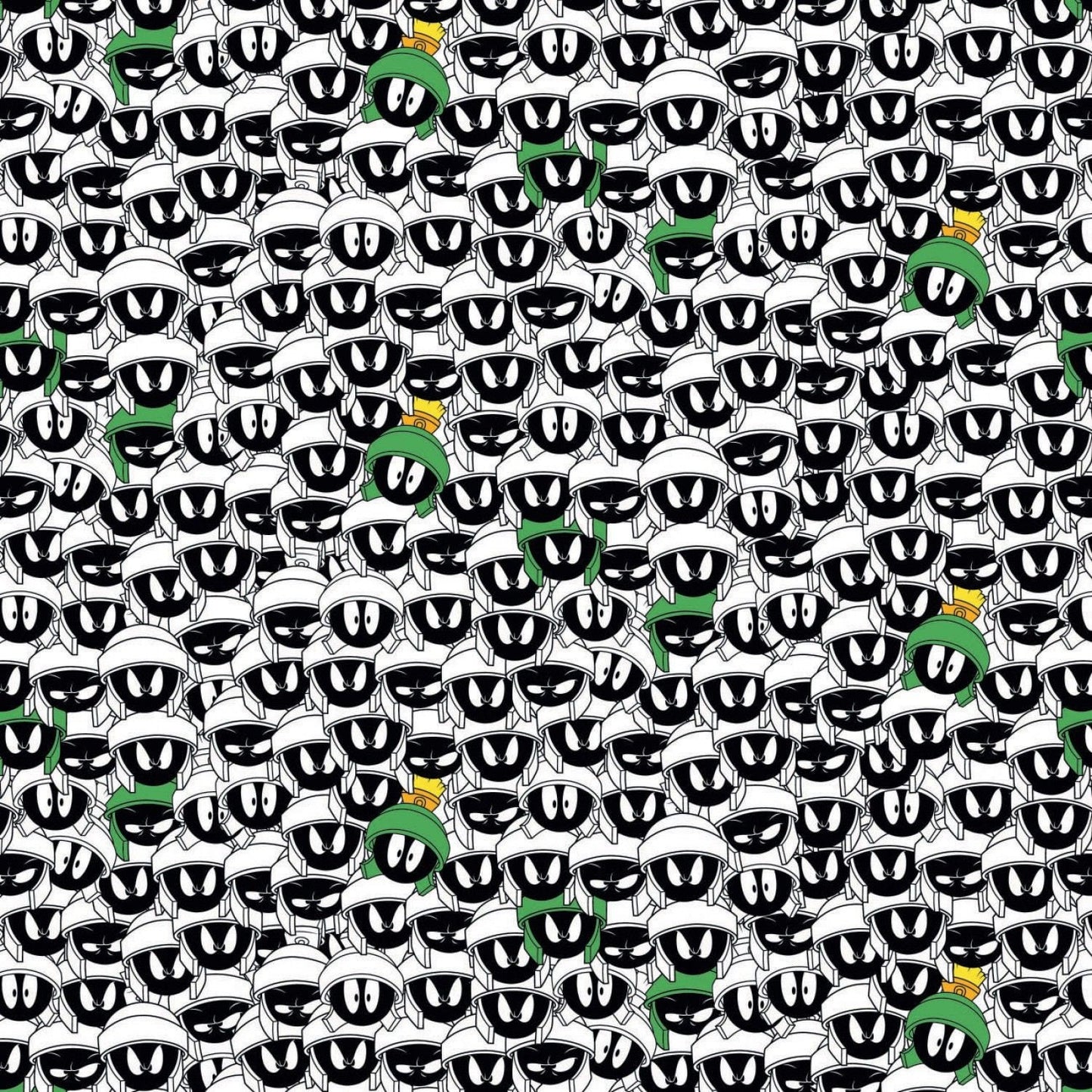 Licensed Looney Tunes 2 Marvin the Martian Stack 23600163-1 Cotton Woven Fabric