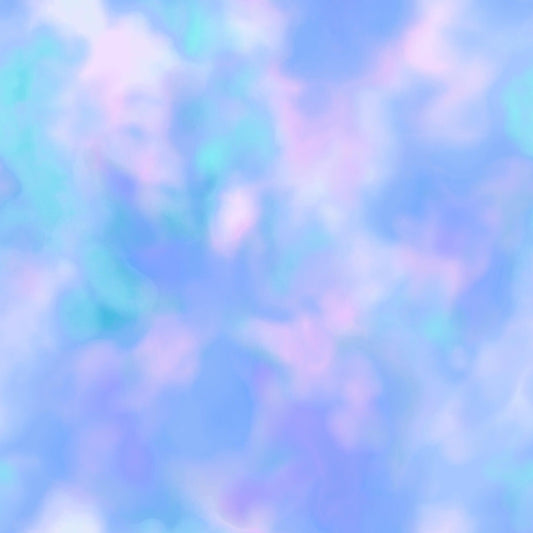 Unicorn Dreams by Color Principle Rainbow Cloud Pink 2728-27 Cotton Woven Fabric
