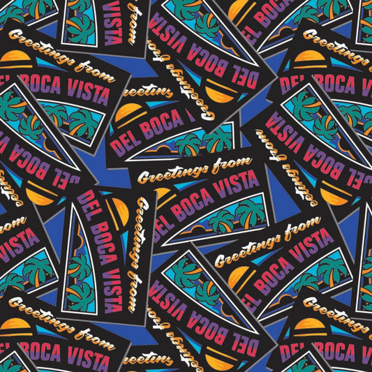 Licensed Seinfeld Del Boca Vista 23880119-1 Cotton Woven Fabric