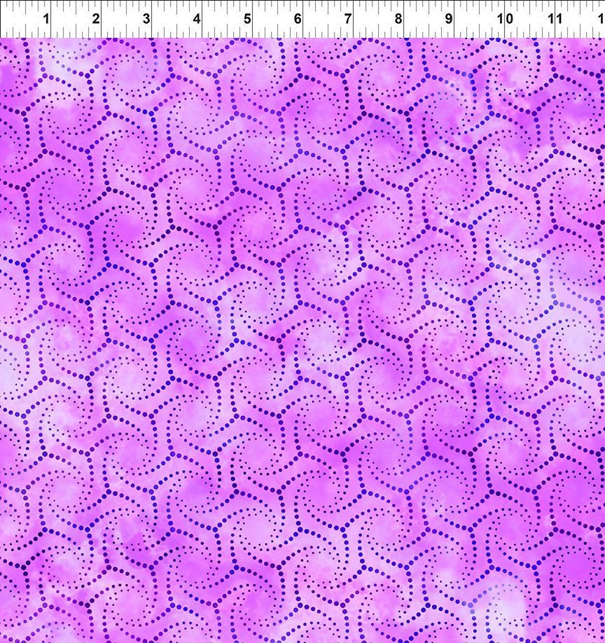Elysian by Jason Yenter Spin Purple 7jyn-3 Cotton Woven Fabric