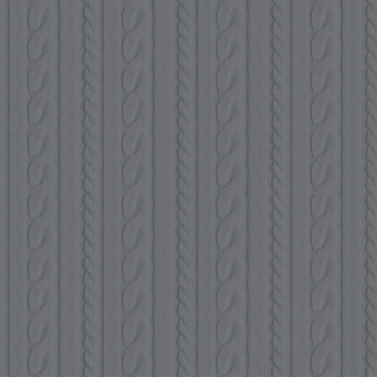 Licensed Mister Rogers' Neighborhood Sweater Stripe Gray C11464R-GRAY Cotton Woven Fabric