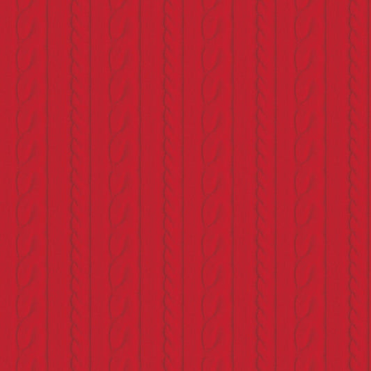 Licensed Mister Rogers' Neighborhood Sweater Stripe Red C11464R-RED Cotton Woven Fabric