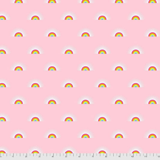 Tula Pink Pint Sized Prints (Daydreamer) Sundaze Guava PWTP176.GUAVA Cotton Woven Fabric