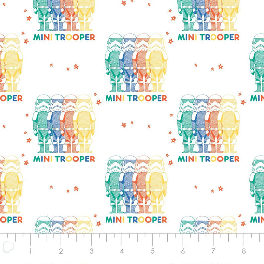 Licensed Character Nursery Mini Trooper  73011001-03 Cotton Woven Fabric