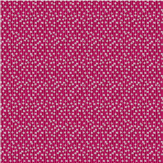 Fanciful Sea Life Sea Dots Magenta DCX9959-MAGE Cotton Woven Fabric