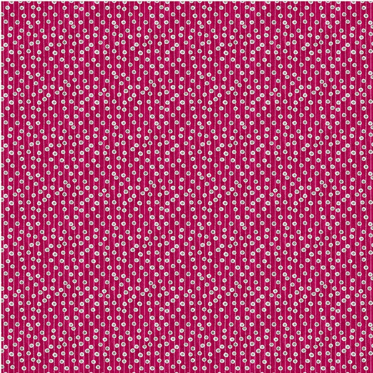 Fanciful Sea Life Sea Dots Magenta DCX9959-MAGE Cotton Woven Fabric
