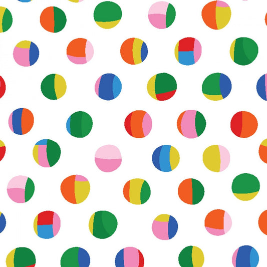 Sleepy Time by Helen Dardik Dots Pink Y3345-42 Cotton Woven Fabric