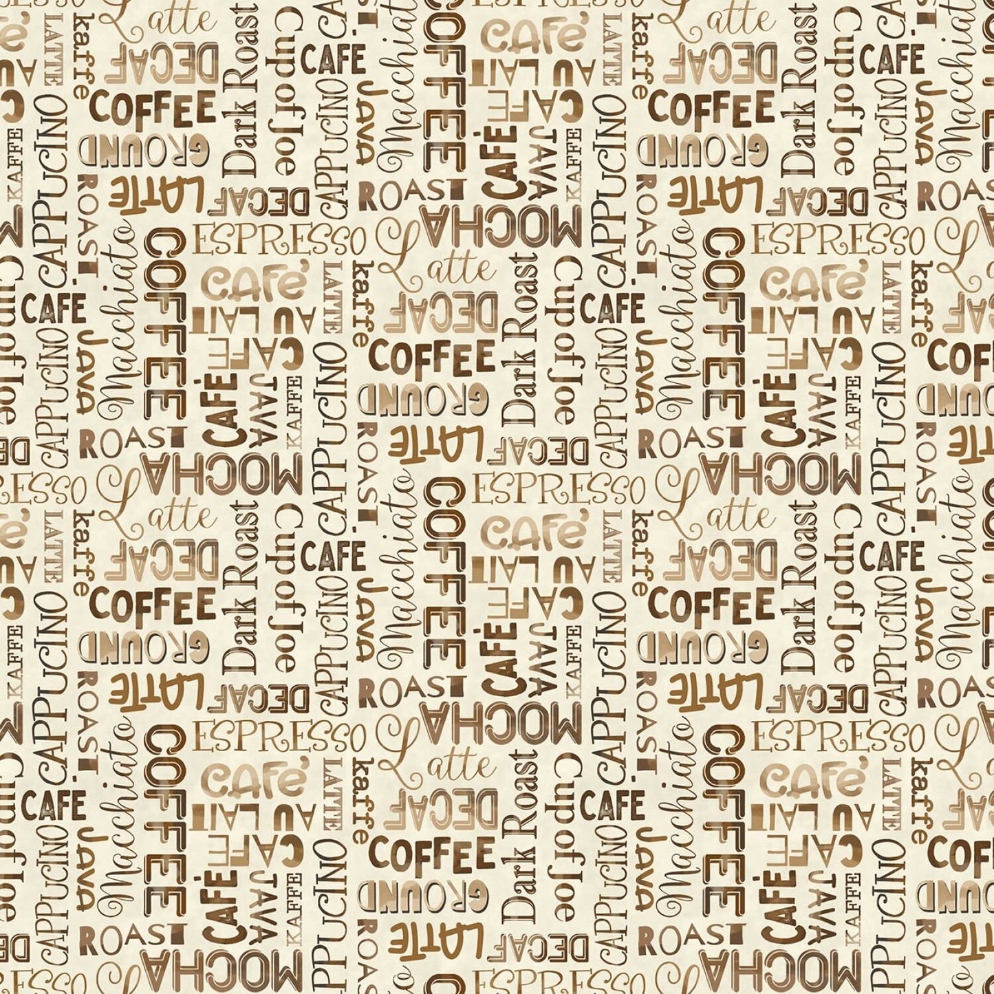 Perk Up Dark Roast Vanilla CX10134-VANI Cotton Woven Fabric