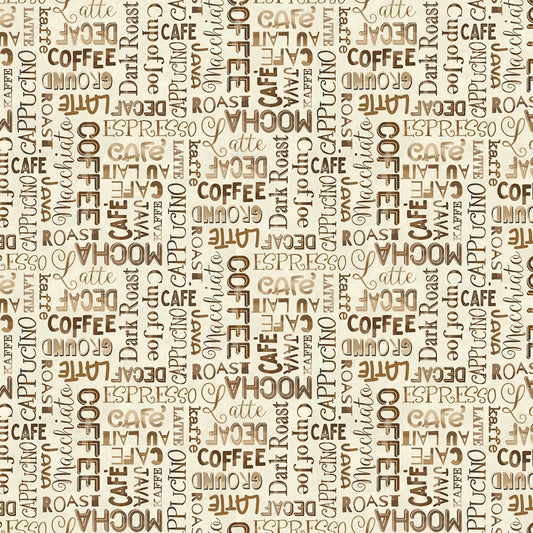 Perk Up Dark Roast Vanilla CX10134-VANI Cotton Woven Fabric