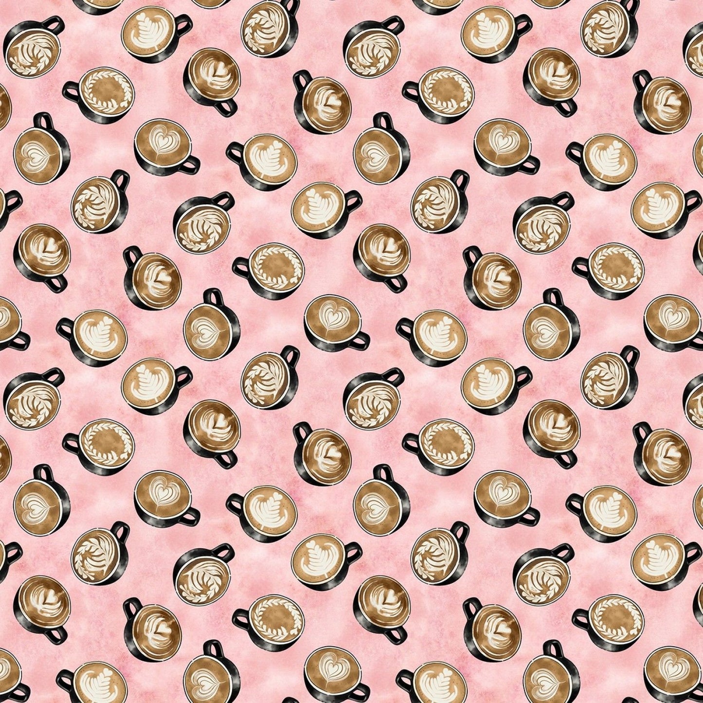 Perk Up Latte Love Pink CX10132-PINK Cotton Woven Fabric