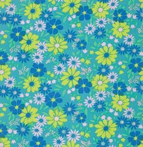 Caravelle Arcade by Jennifer Paganelli Rebecca Blue PWJP101-BLUEX Cotton Woven Fabric