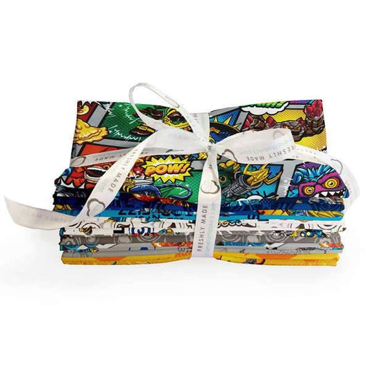 Licensed Skylanders Fat Quarter Bundle of 15 Cotton Woven
