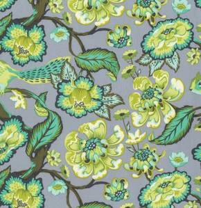 Tula Pink Chipper Chipmunk Mint 078.mint Cotton Woven Fabric