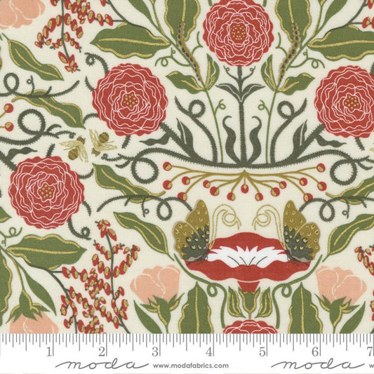 Meadowmere by Gingiber In the Meadow Cloud Metallic    48360-31M Cotton Woven Fabric