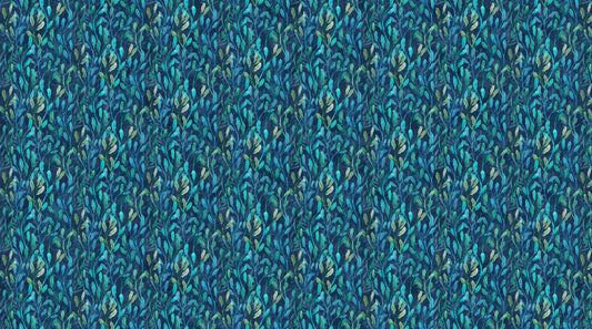 Turtle Bay by Deborah Edwards and Melanie Samra Kelp Indigo     DP24718-48 Cotton Woven Fabric