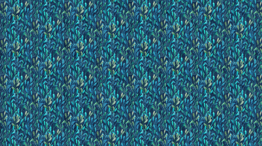 Turtle Bay by Deborah Edwards and Melanie Samra Kelp Indigo DP24718-48 Cotton Woven Fabric