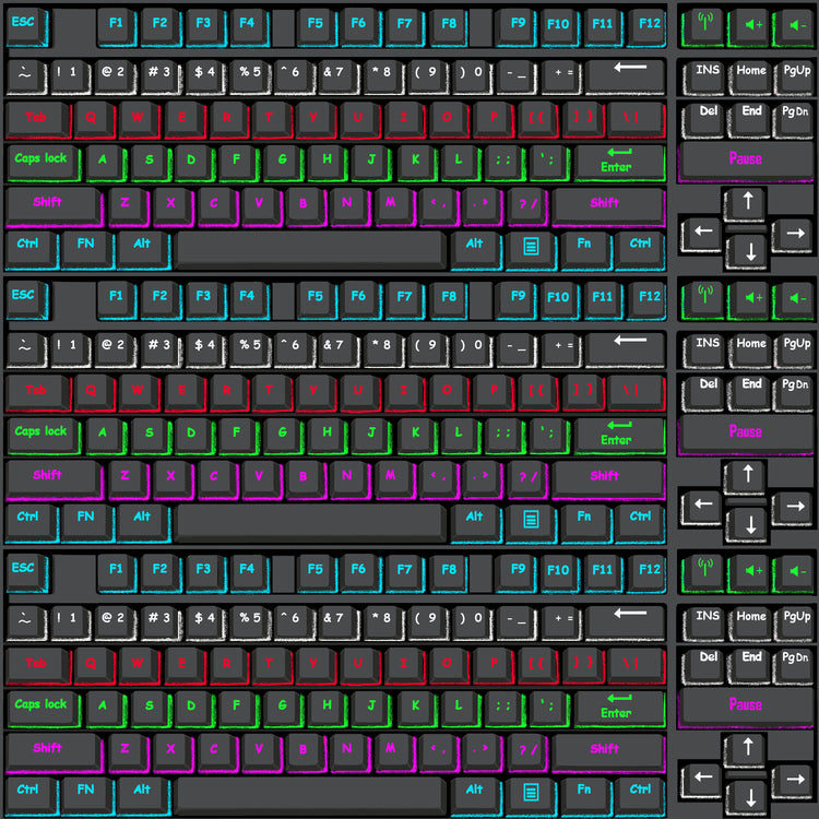 Disco-Tech Keyboard Black 6935-91 Cotton Woven Fabric – The Fabric ...