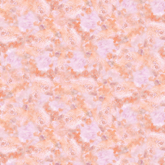 Brush with Nature by Louise Nisbet Landscape Texture Pink DDC10486-PINK Cotton Woven Fabric