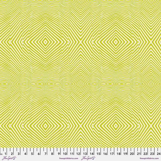 Tula Pink Moon Garden Lazy Stripe Dawn    PWTP022.DAWN Cotton Woven Fabric