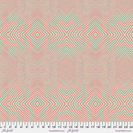 Tula Pink Moon Garden Lazy Stripe Lunar    PWTP022.LUNAR Cotton Woven Fabric