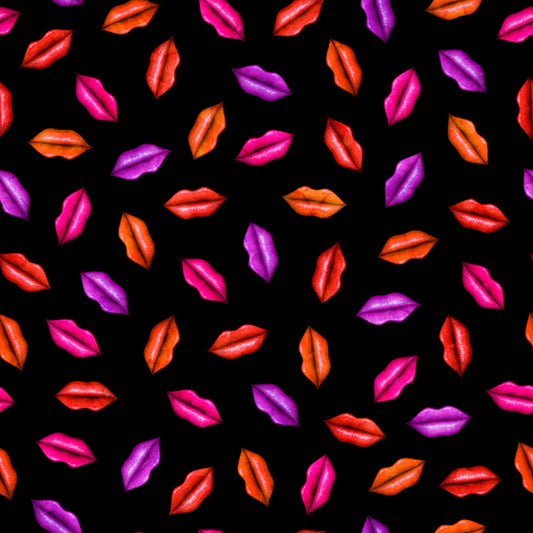 All Dolled Up by Dan Morris Lip Toss    28977J Cotton Woven Fabric