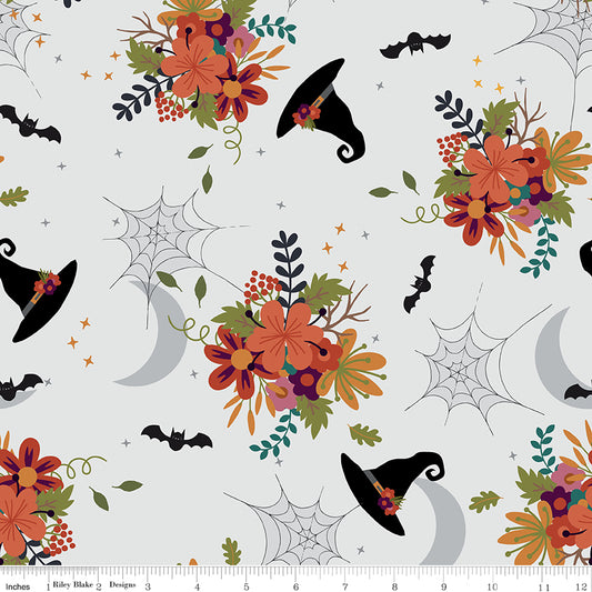 Little Witch by Jennifer Long Main Smoke C14560-SMOKE Cotton Woven Fabric