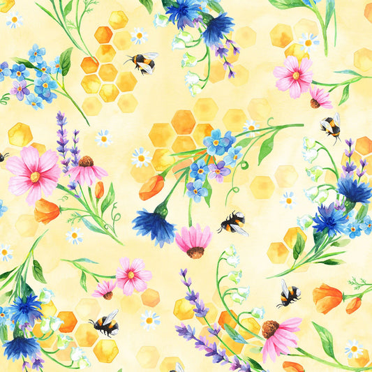 Celebrate the Seasons 2 May U5130H-590 Cotton Woven Fabric