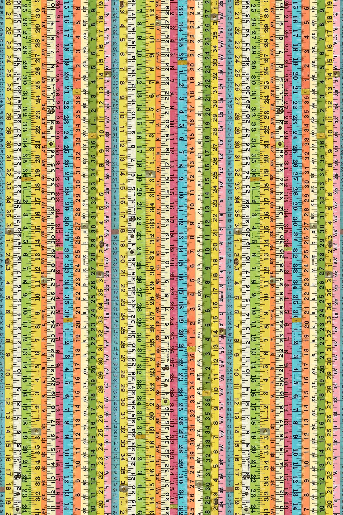 I've Got a Notion by Shelley Davies Measuring Tapes   Digitally Printed   DP24540-10 Cotton Woven Fabric