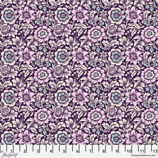 Nightshade DeJa Vu by Tula Pink Mini Spider Blossom Nerium      PWTP211.NERIUM Cotton Woven Fabric