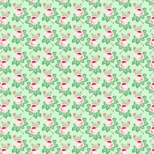 Local Honey By Heather Bailey Mint 90661-60 Cotton Woven Fabric