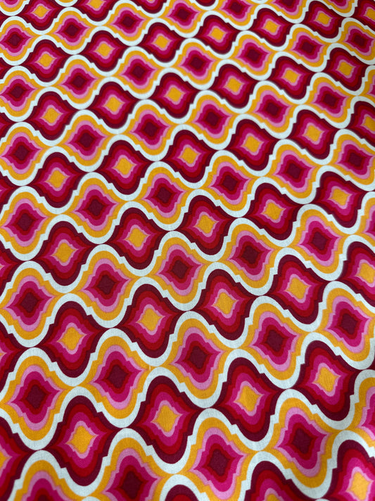 Moonshine by Tula Pink Lantern Strawberry    PWTP058.STRAWBERRY Cotton Woven Fabric
