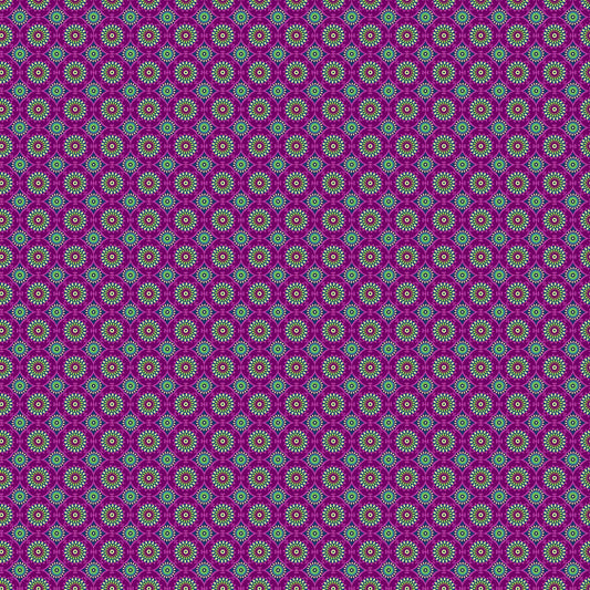 Wild by Natural Born Quilter Brett Lewis Natural Rhythm Fuchsia 24974-28 Cotton Woven Fabric