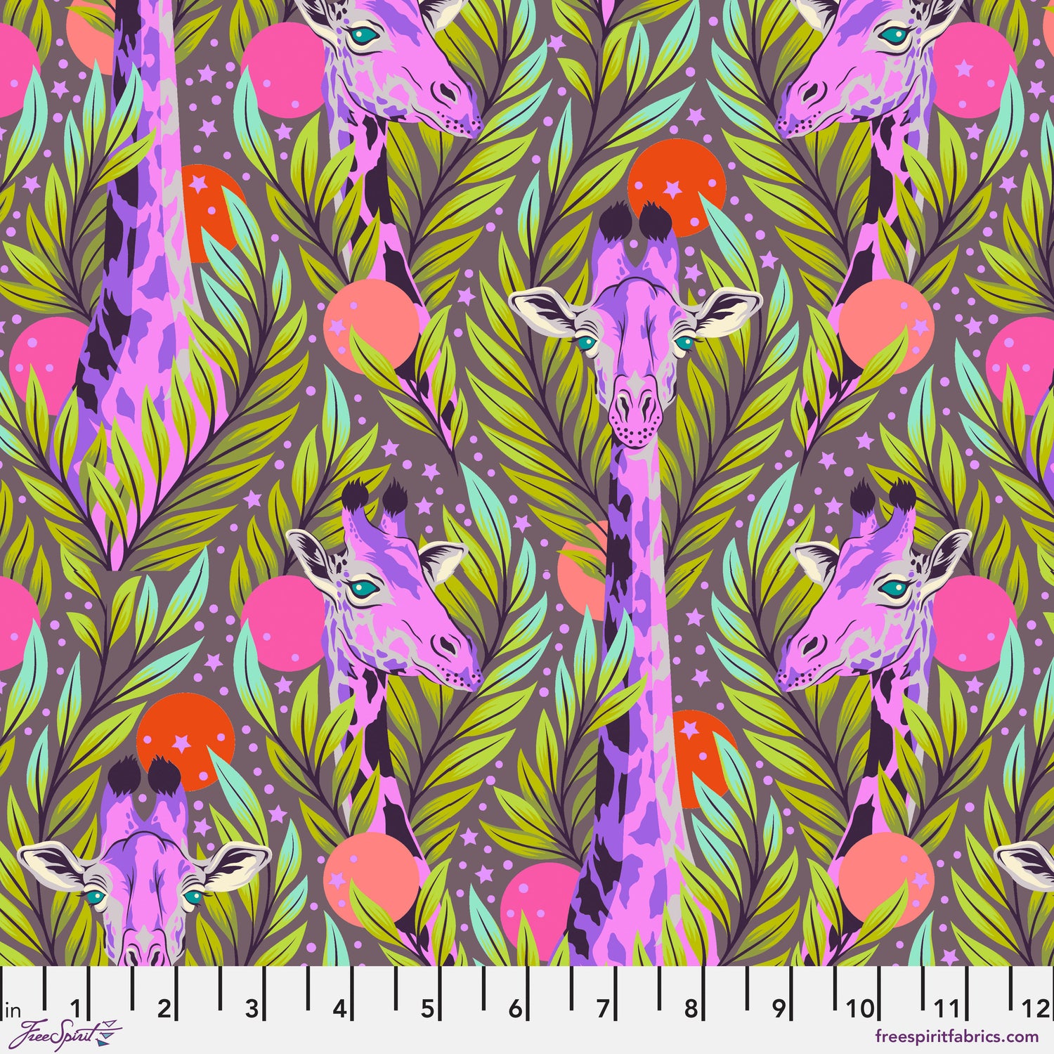 Tula Pink Everglow 8 Animal Prints Fabric Bundle