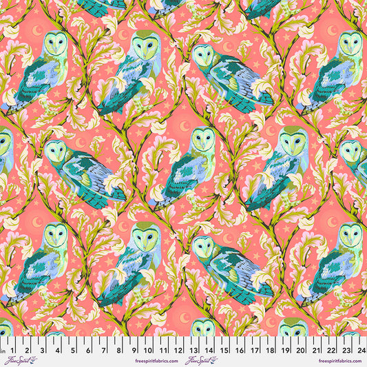 Tula Pink Moon Garden Night Owl Dawn    PWTP197.DAWN Cotton Woven Fabric