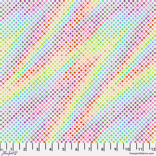 Roar! by Tula Pink Northern Lights Mint    PWTP229.MINT Cotton Woven Fabric