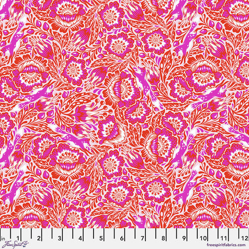 Tula Pink Tiny Beasts Out Foxed Glimmer    PWTP184.GLIMMER Cotton Woven Fabric
