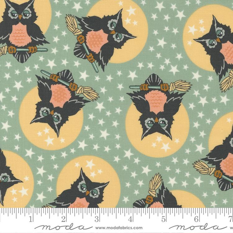 Owl-O-Ween by Urban Chiks Owls Gobblin    31190-15 Cotton Woven Fabric