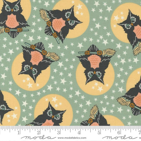 Owl-O-Ween by Urban Chiks Owls Gobblin 31190-15 Cotton Woven Fabric