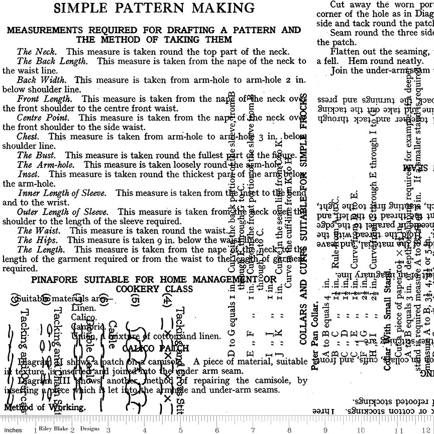 Sew Journal by J. Wecker Frisch Pattern Making White    C13892-WHITE Cotton Woven Fabric